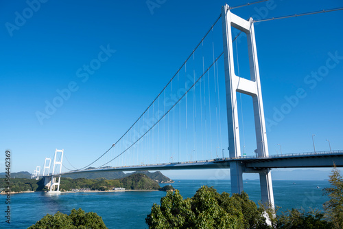 糸山公園より来島海峡大橋を望む © top10top