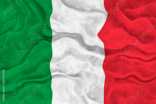 National Flag of Italy. Background  with flag  of Italy.