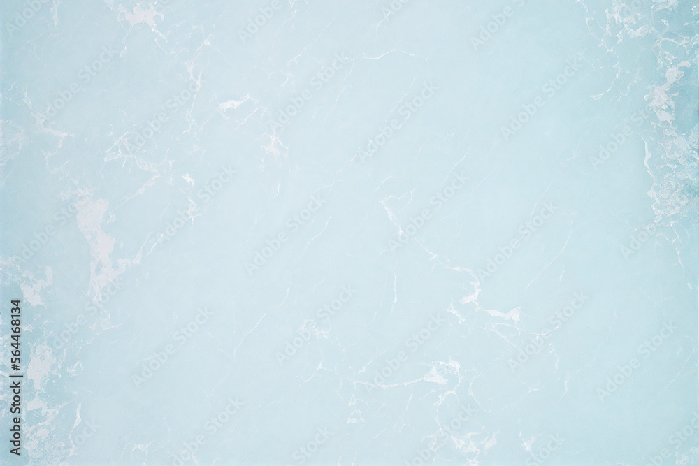 The light blue background has white streaks similar to marble With Generative AI
