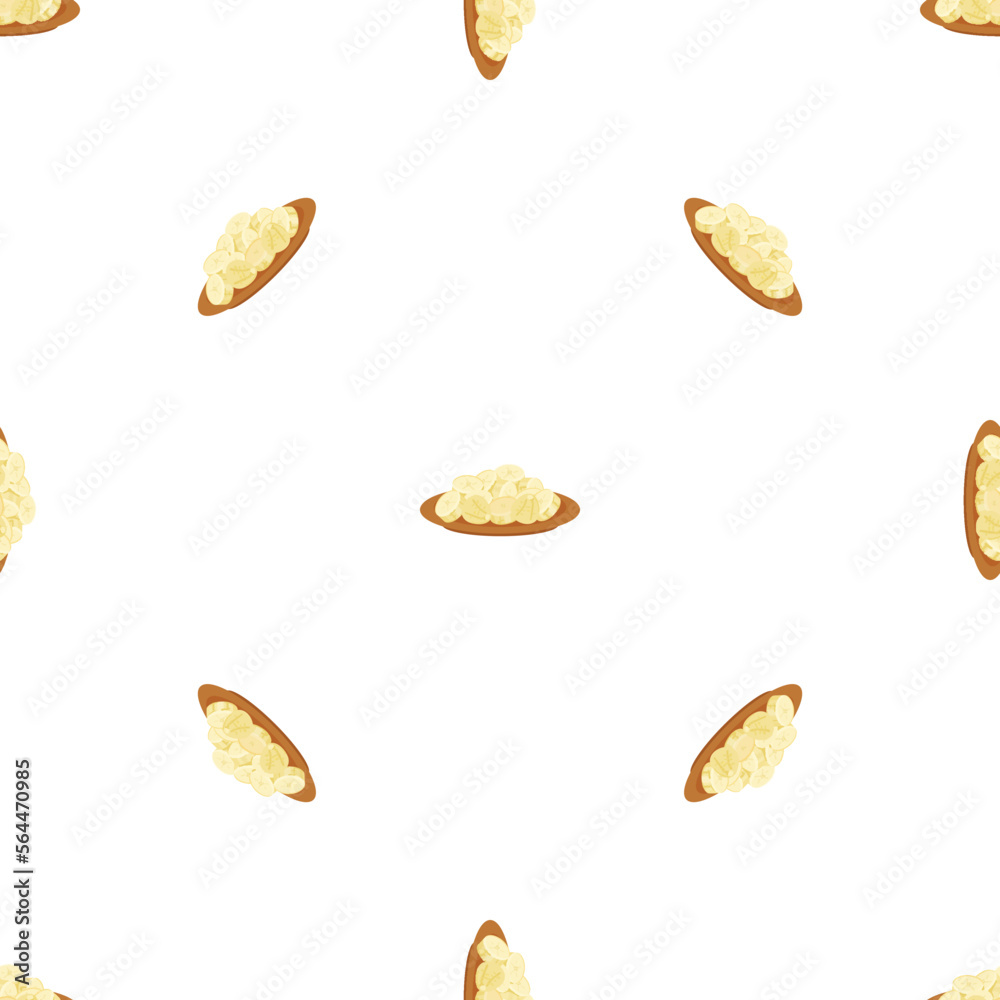 Cutted banana pattern seamless background texture repeat wallpaper geometric vector Cutted banana pattern seamless background texture repeat wallpaper geometric vector