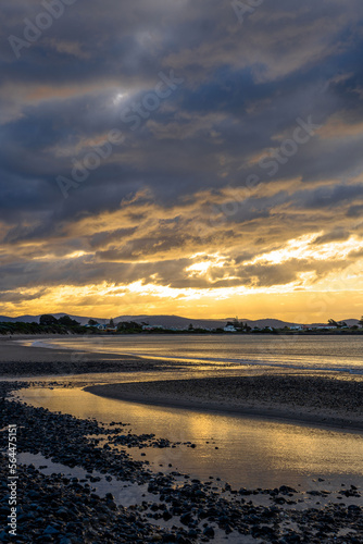 sunset over Low Head