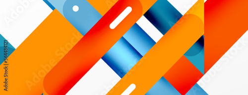 Background overlapping lines. Dynamic lines abstract wallpaper. Straight lines composition vector illustration for wallpaper banner background or landing page