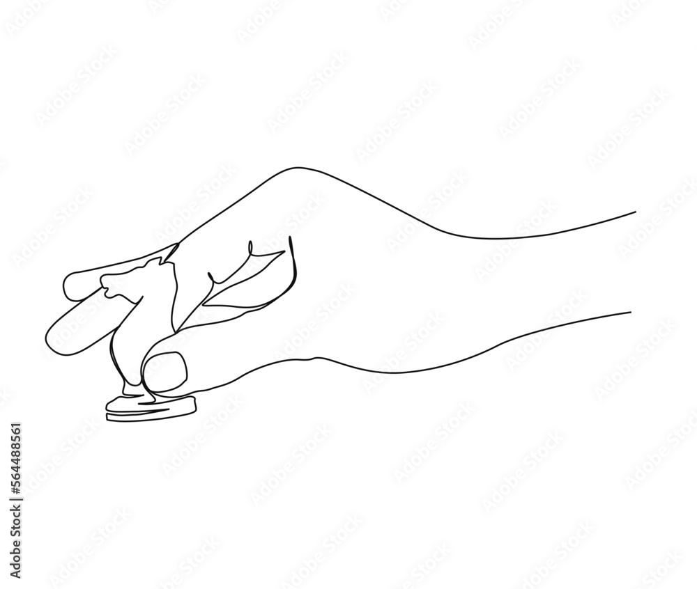 Continuous one line drawing of hand holding chess knight. simple chess knight or horse on hand line art vector illustration. Continuous one line drawing of hand holding chess knight. simple chess knight or horse on hand line art vector illustration.