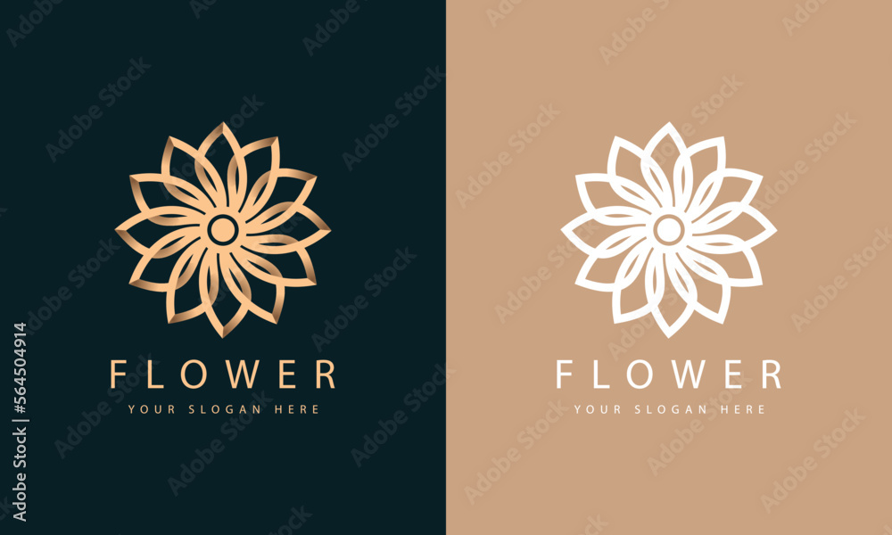Floral Logo. Flower Icon. Cosmetics, Spa, Beauty Salon, Decoration, Boutique Logo. Luxury, Business, Royal Jewelry, Hotel Logo. Resort And Restaurant Logo. Palm Leaf Floral Logo. Flower Icon. Cosmetics, Spa, Beauty Salon, Decoration, Boutique Logo. Luxury, Business, Royal Jewelry, Hotel Logo. Resort And Restaurant Logo. Palm Leaf