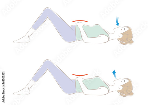 寝ながら腹式呼吸