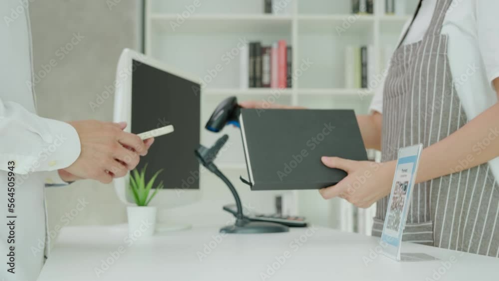 Customer use smartphones to scan QR codes to pay in-store with digital payments without cash. scanning get discounts. E wallet, technology, online payment, banking app, smart city, money transfer.. Customer use smartphones to scan QR codes to pay in-store with digital payments without cash. scanning get discounts. E wallet, technology, online payment, banking app, smart city, money transfer..