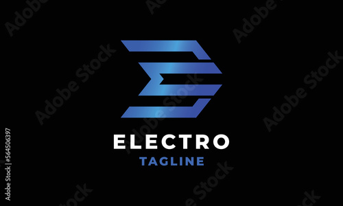 Logo minimalism design for industry and business