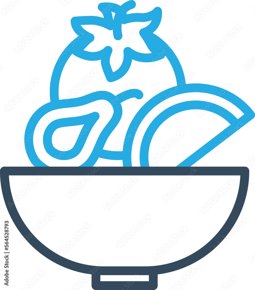 Salad Vector Icon
Salad Vector Icon