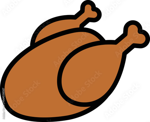 Meat Vector Icon
