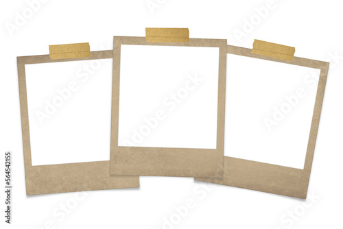 Vintage Blank Instant Photo Frames