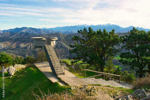 Asturias, Colunga, Arriondas, Mirador del  Fitu, España, Spain photo