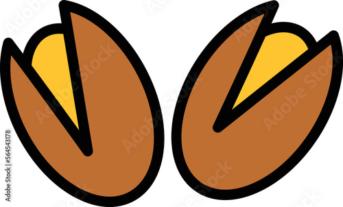 Pistachio Vector Icon
