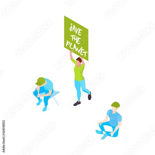 Isometric Eco Activist