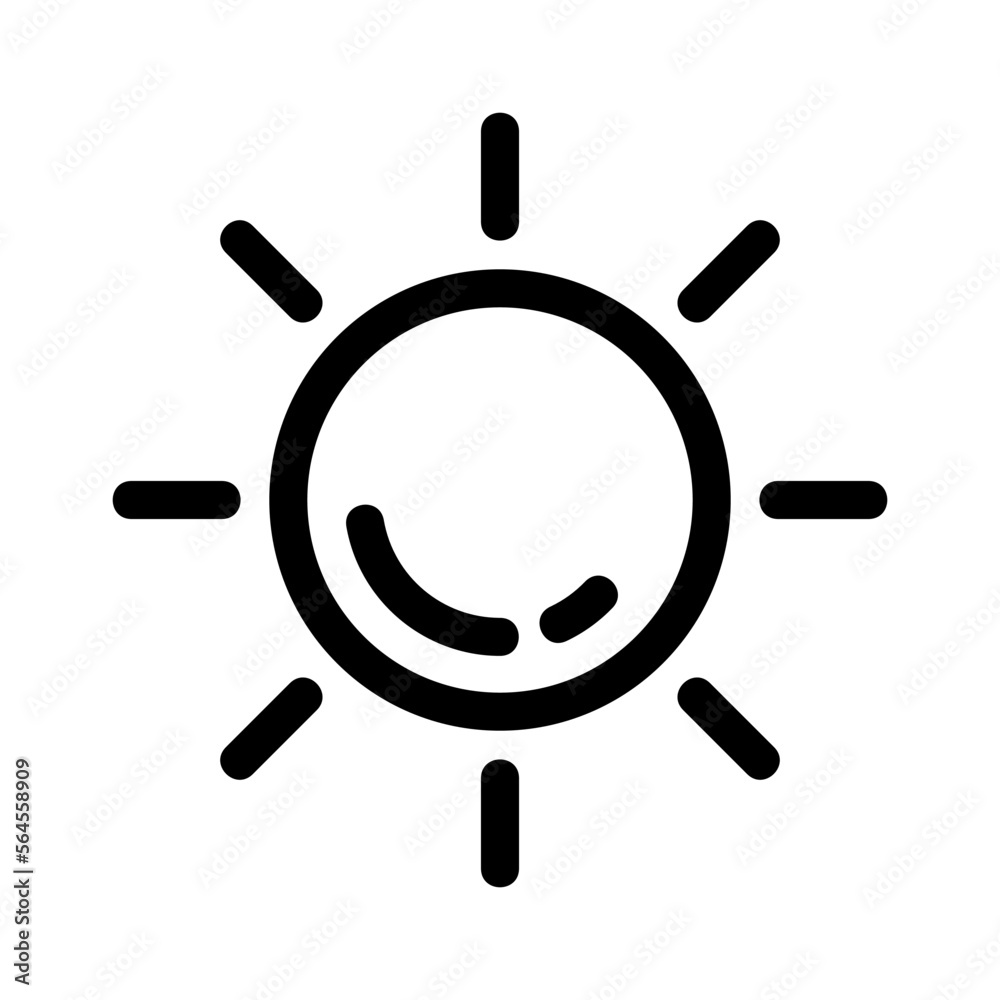 brightness icon or logo isolated sign symbol vector illustration - high quality black style vector icons brightness icon or logo isolated sign symbol vector illustration - high quality black style vector icons