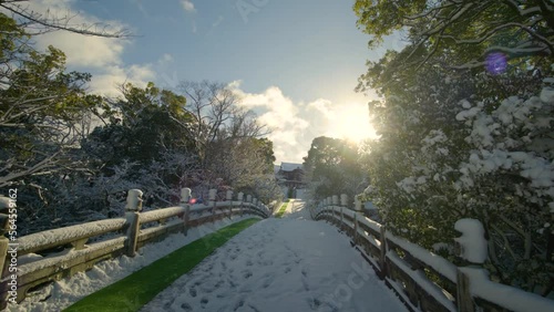 雪の京都