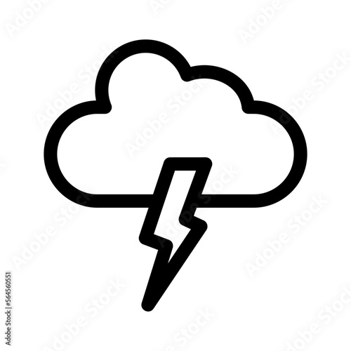 bad weather icon or logo isolated sign symbol vector illustration - high quality black style vector icons