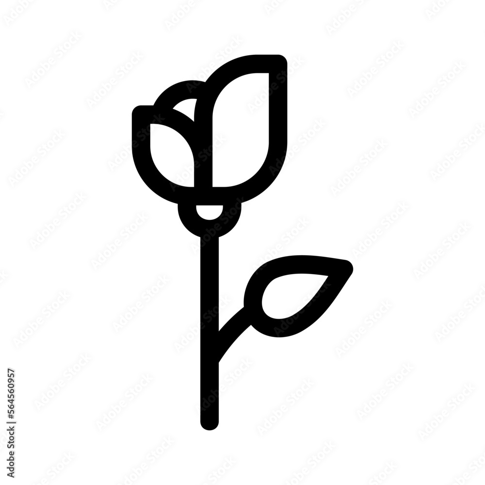 rose icon or logo isolated sign symbol vector illustration - high quality black style vector icons rose icon or logo isolated sign symbol vector illustration - high quality black style vector icons
