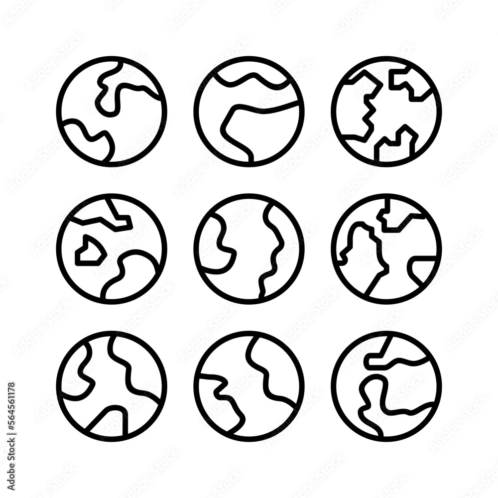 earth icon or logo isolated sign symbol vector illustration - high quality black style vector icons earth icon or logo isolated sign symbol vector illustration - high quality black style vector icons