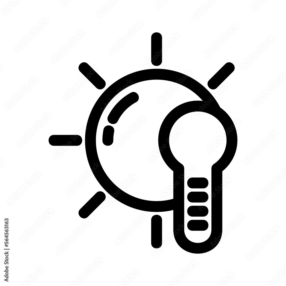 hot weather icon or logo isolated sign symbol vector illustration - high quality black style vector icons hot weather icon or logo isolated sign symbol vector illustration - high quality black style vector icons