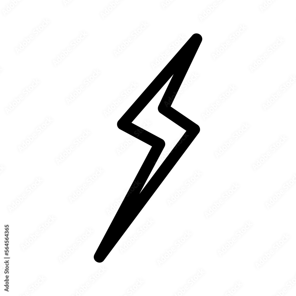 lightning icon or logo isolated sign symbol vector illustration - high quality black style vector icons lightning icon or logo isolated sign symbol vector illustration - high quality black style vector icons