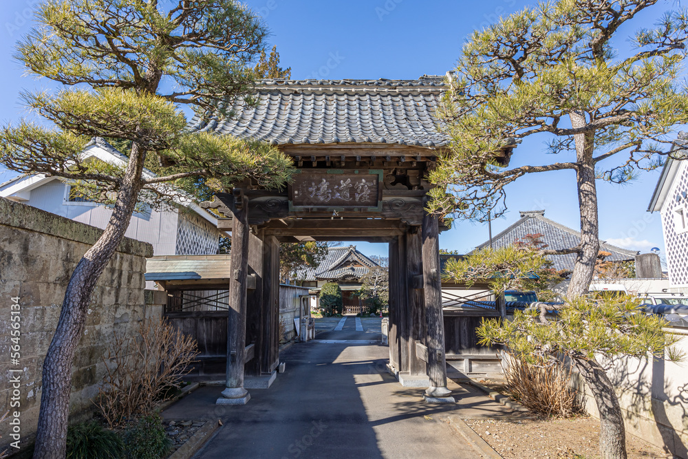 Obraz premium 栃木県真岡市 長蓮寺