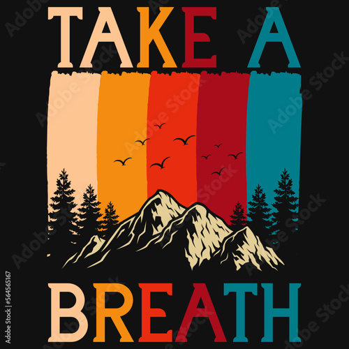 Mountain adventures tshirt design