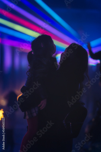 couple dancing in nightclub