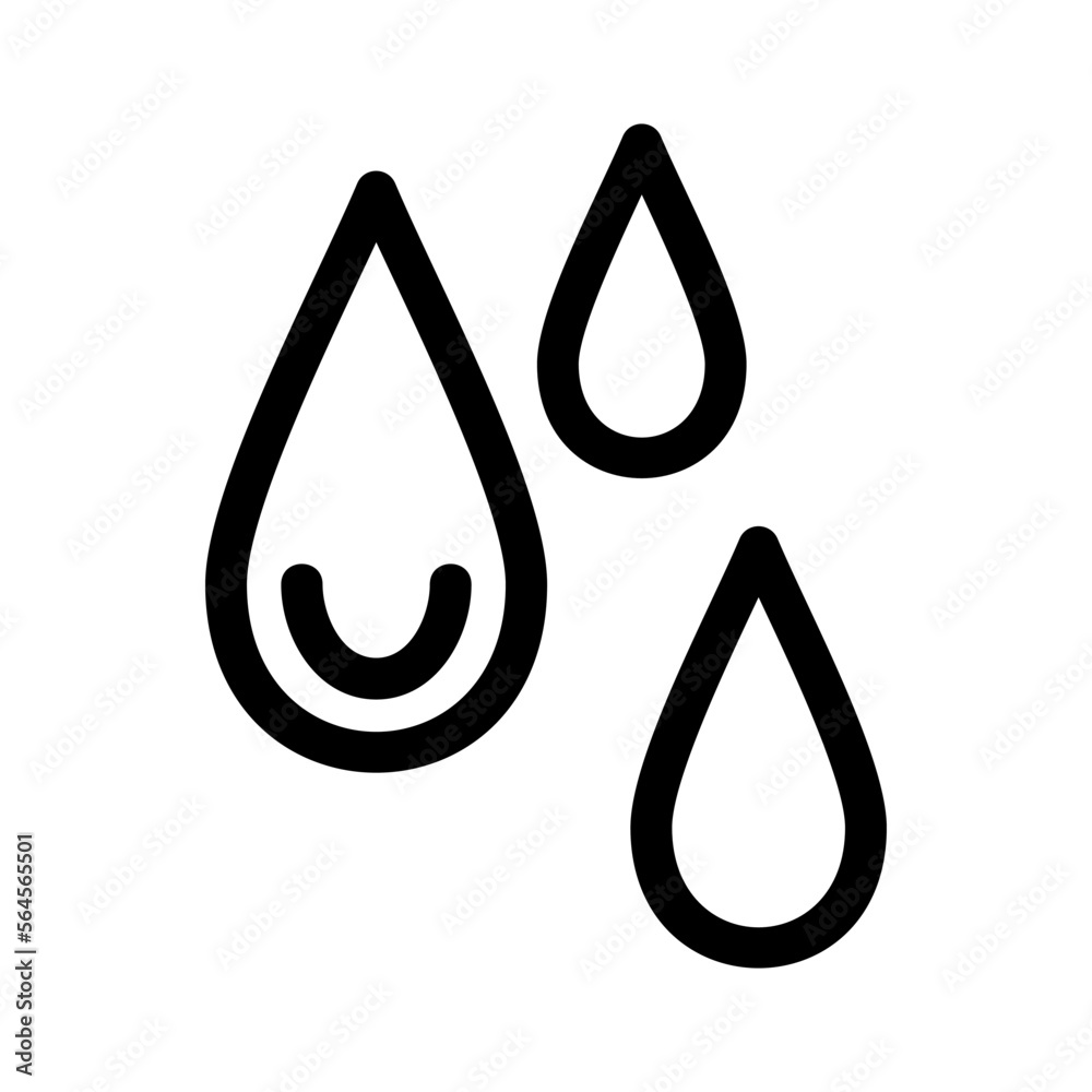 rain drop icon or logo isolated sign symbol vector illustration - high quality black style vector icons rain drop icon or logo isolated sign symbol vector illustration - high quality black style vector icons