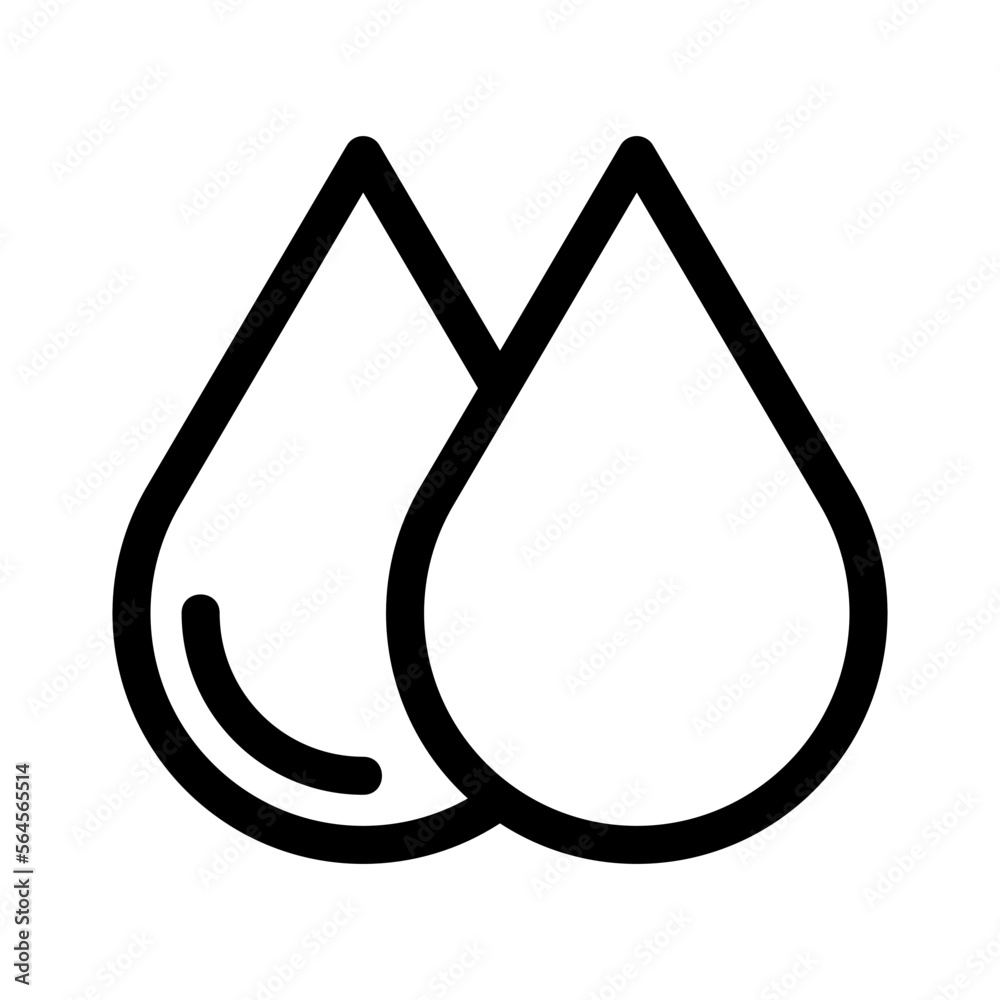 rain drop icon or logo isolated sign symbol vector illustration - high quality black style vector icons rain drop icon or logo isolated sign symbol vector illustration - high quality black style vector icons