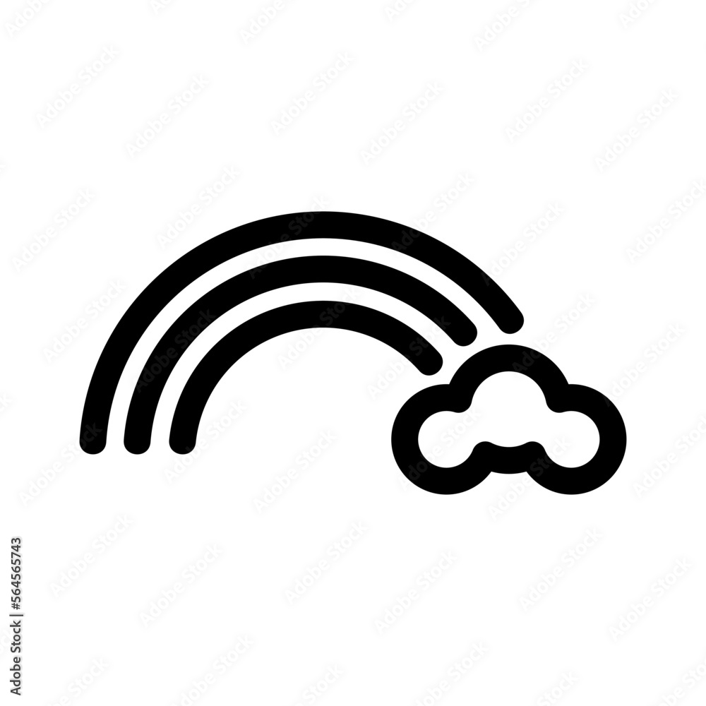 rainbow icon or logo isolated sign symbol vector illustration - high quality black style vector icons rainbow icon or logo isolated sign symbol vector illustration - high quality black style vector icons