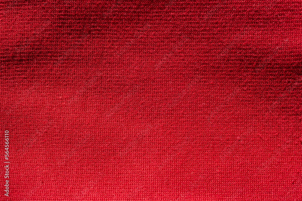 Fototapeta premium Abstract red fabric texture background