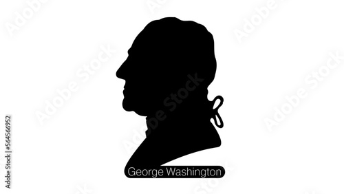 George Washington silhouette