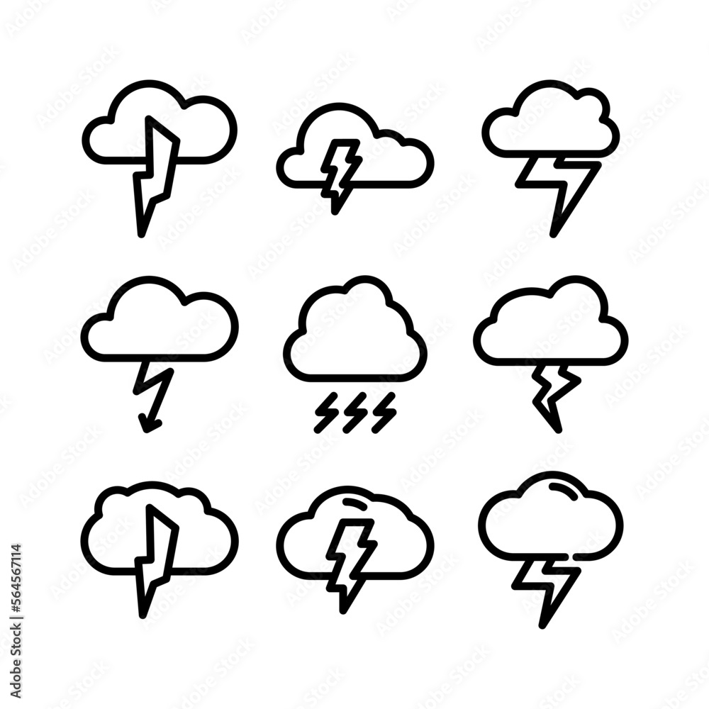 storm icon or logo isolated sign symbol vector illustration - high quality black style vector icons storm icon or logo isolated sign symbol vector illustration - high quality black style vector icons