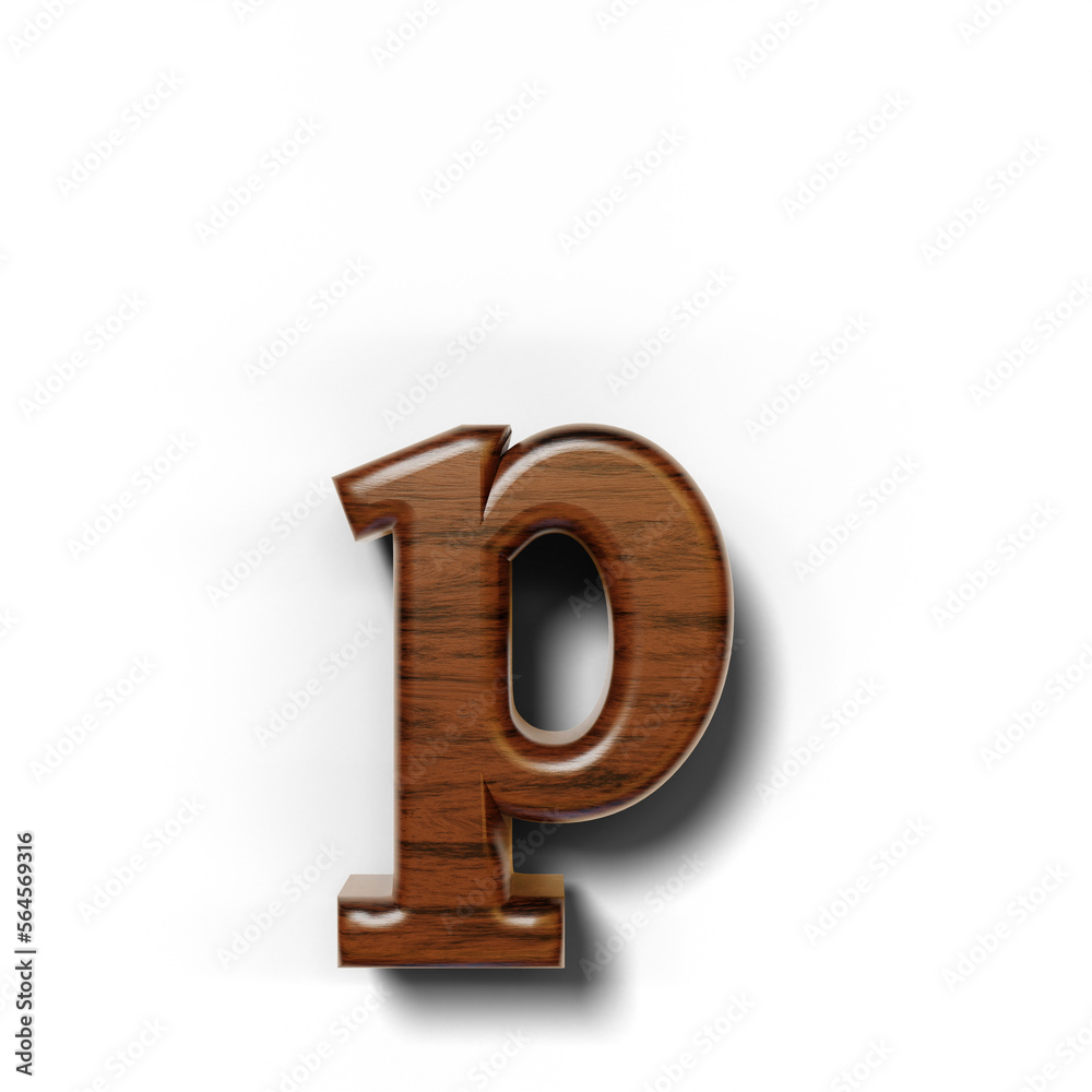 3D dark wood lowercase letter of alphabet isolated on transparent background 3D dark wood lowercase letter of alphabet isolated on transparent background
