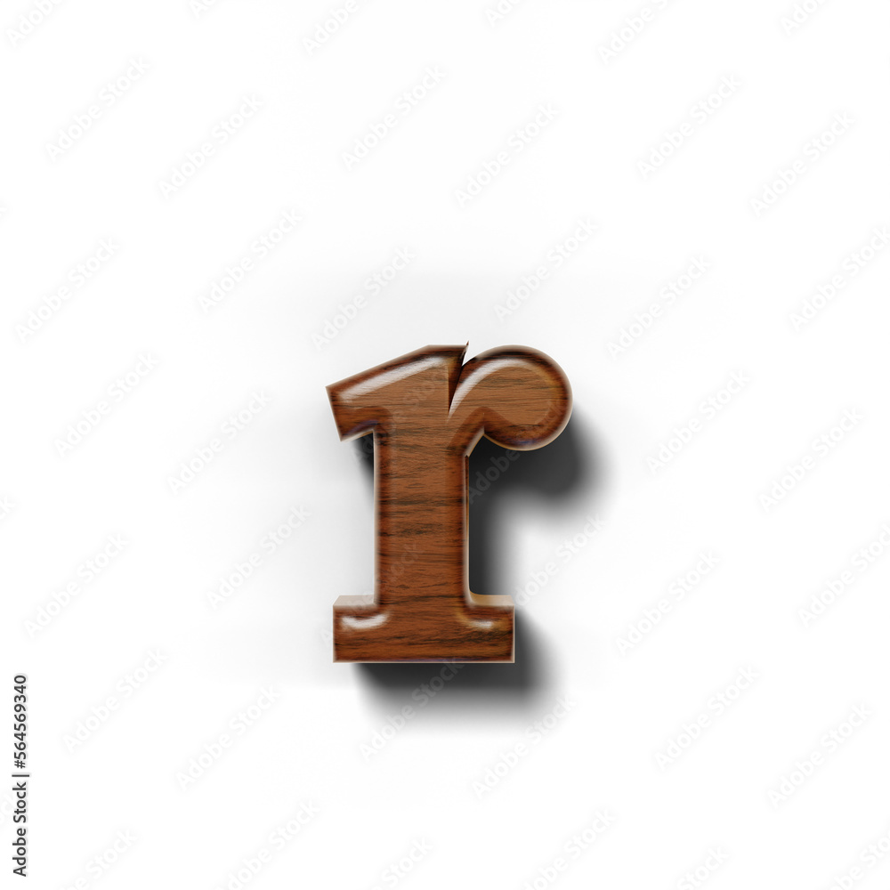 3D dark wood lowercase letter of alphabet isolated on transparent background 3D dark wood lowercase letter of alphabet isolated on transparent background
