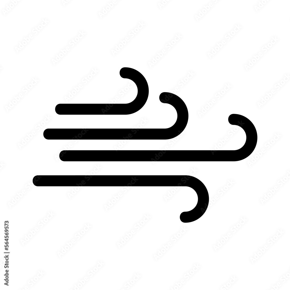 wind icon or logo isolated sign symbol vector illustration - high quality black style vector icons wind icon or logo isolated sign symbol vector illustration - high quality black style vector icons