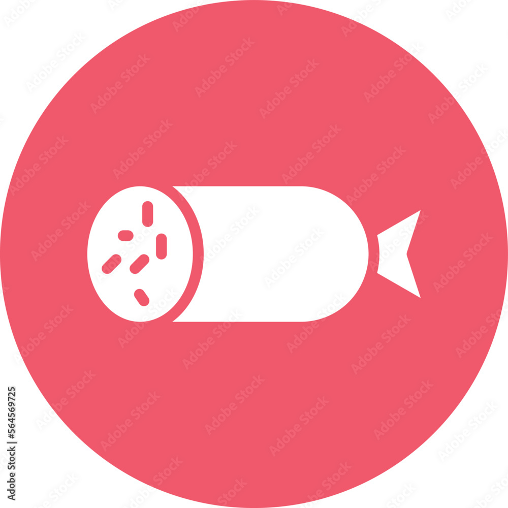 Salami Vector Icon
Salami Vector Icon