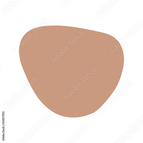 Organic line and shape in minimal style