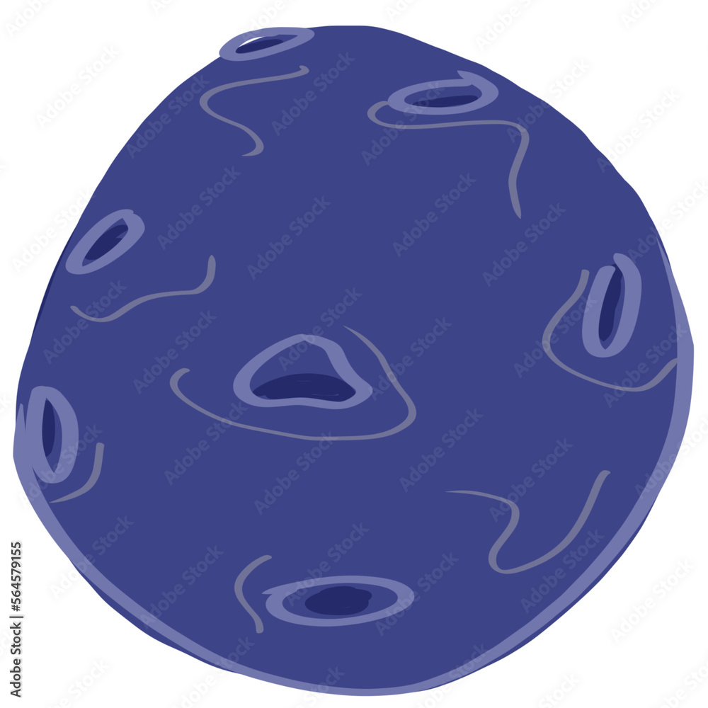Purple planet icon cartoon illustration. An imaginative art that can be used for social media content or presentations about outer space or fairy tales Purple planet icon cartoon illustration. An imaginative art that can be used for social media content or presentations about outer space or fairy tales
