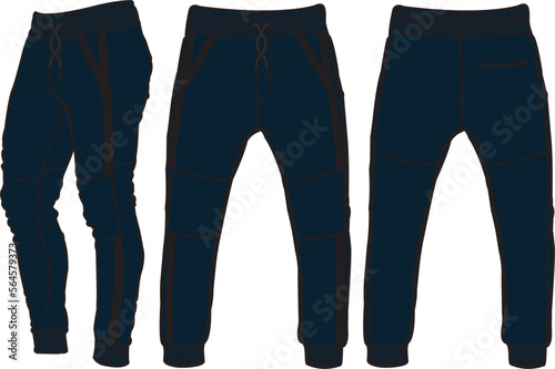 Jogger, Sport suits design template, sweat pant, jogging