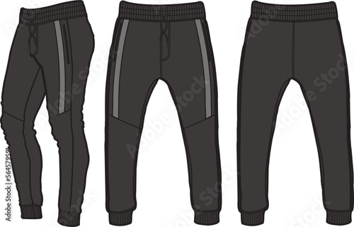 Jogger, Sport suits design template, sweat pant, jogging