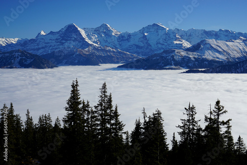 Eiger, Mönch und Jungfrau Alpen Schweiz © Nika Wanders