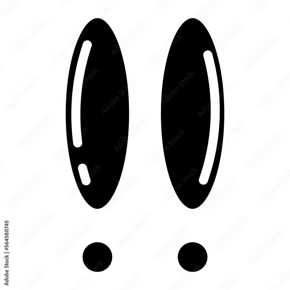 warning sign glyph warning sign glyph