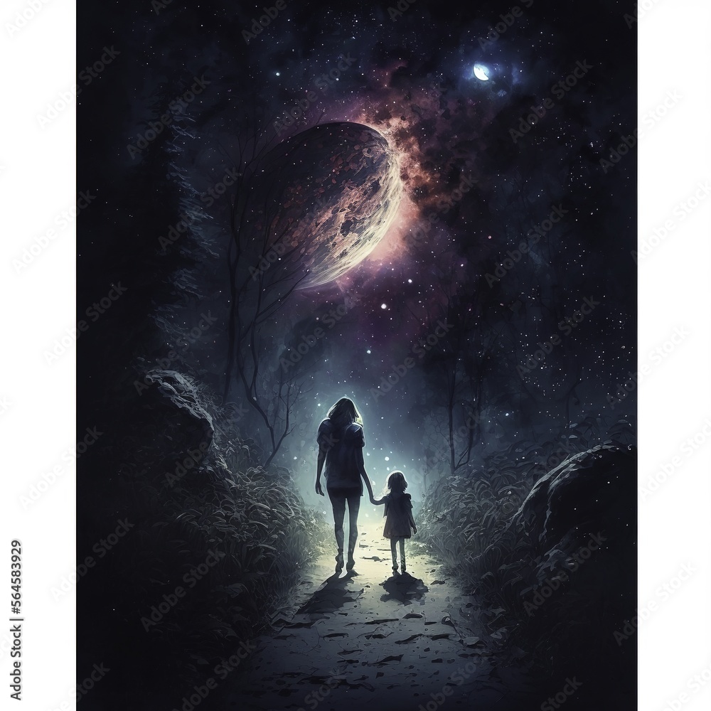 Fototapeta premium enfant intérieur