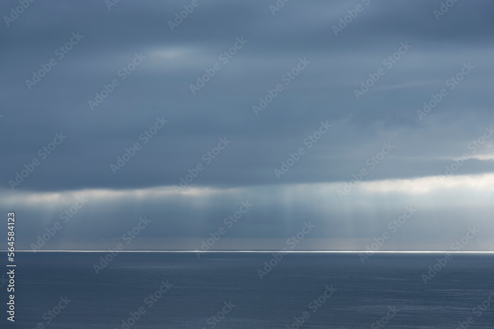 custom made wallpaper toronto digitalSerene Blue Ocean View