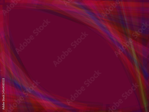 borders of a gradient background with geometric shapes