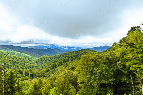landscape of the mountains photo