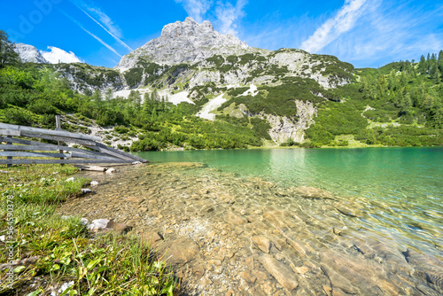 Fototapeta Naklejka Na Ścianę i Meble -  Seebensee lake, Austria