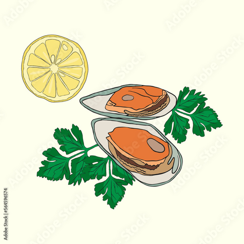 seafood mussels 