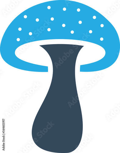 Mushroom Vector Icon
